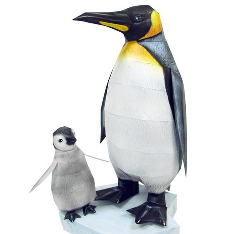 Emperor Penguin 3D Paper Toy