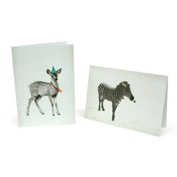 Ecology Card - Deer end Zebra