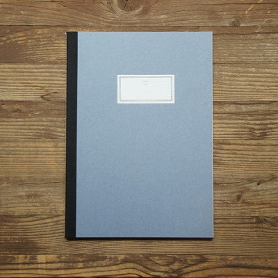 Stitch Notebook Plain - Light Blue - Size L