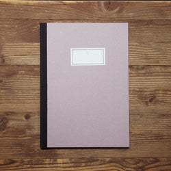 Stitch Notebook Plain - Pink - Size L