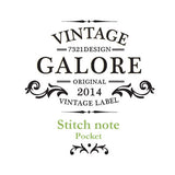 Stitch Notebook - The Little Prince - Vintage Galore - Grid Note - Pocket - LP7615
