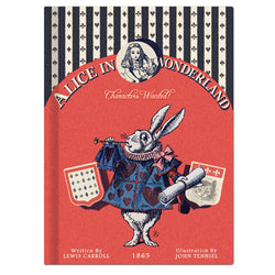 Hardcover Note - Alice in Wonderland - Vintage Galore - Line Note - AL8612