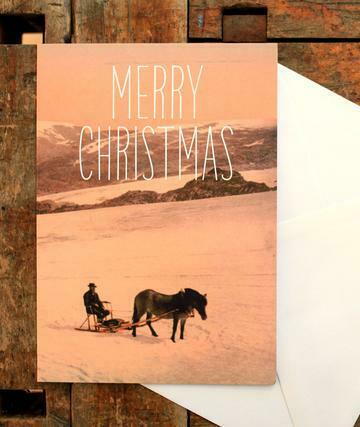 Beautiful imported Danish Christmas card - CC105