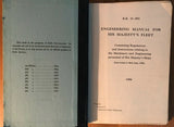 Engineering Manual For His Majesty's Fleet - 1950 collectible, rare find