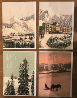 Beautiful imported Danish Christmas cards (set of 8) - CC101