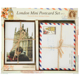 2 for the price of 1 London Mini Postcard Set, 60 mini cards/36 env - VY2771